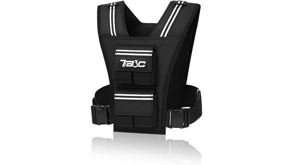 customizable fitness weight vest