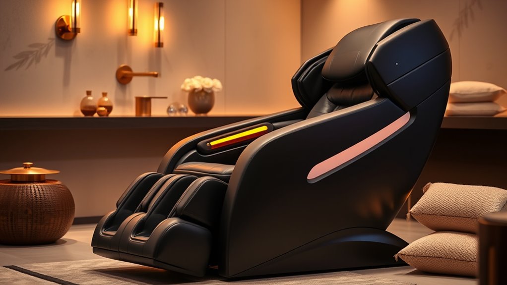 customizable modern massage features