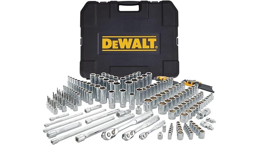dewalt sae metric wrench set