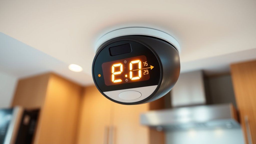 display detection power alarms