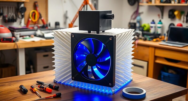 diy air purifier constructions