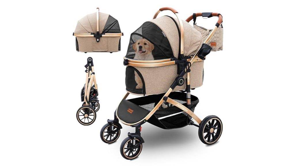 dog and cat stroller