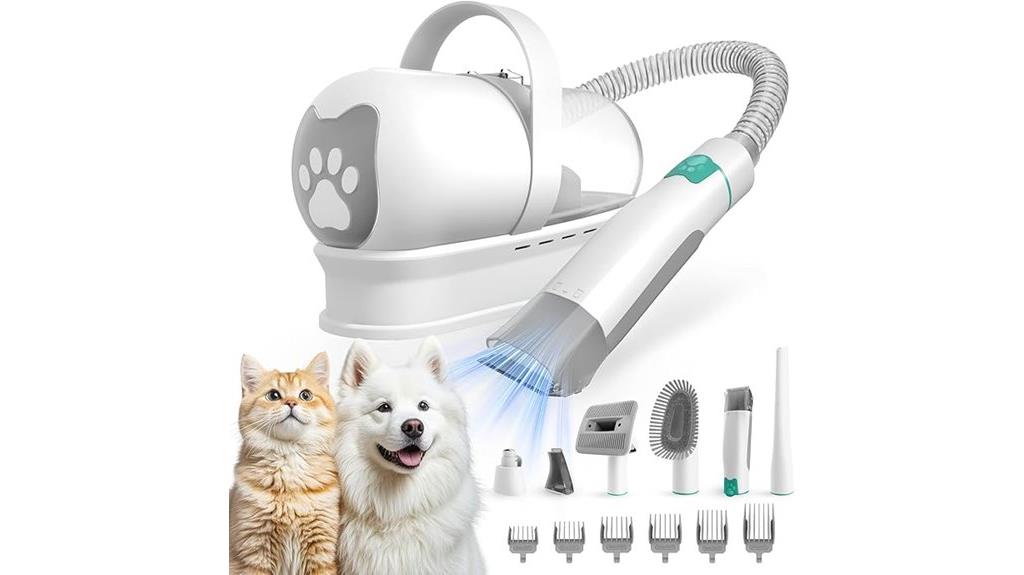 dog grooming vacuum kit