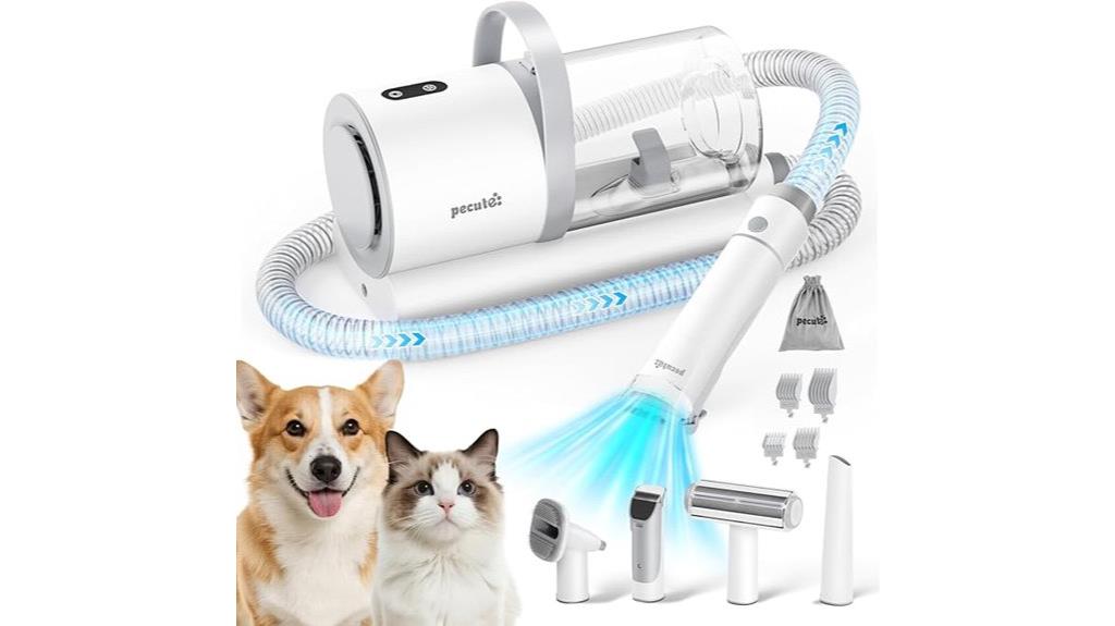 dog grooming vacuum kit