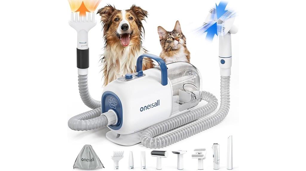 dog grooming vacuum kit