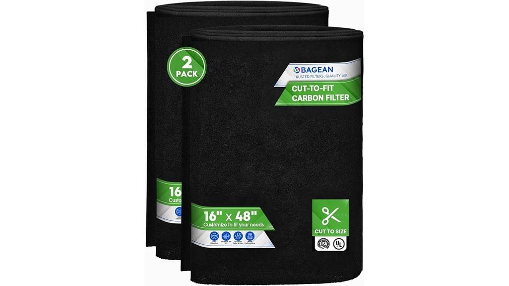 double pack carbon filters