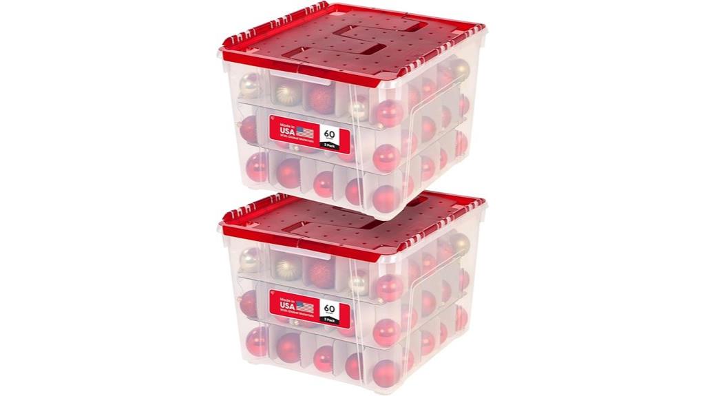 double pack jewelry containers