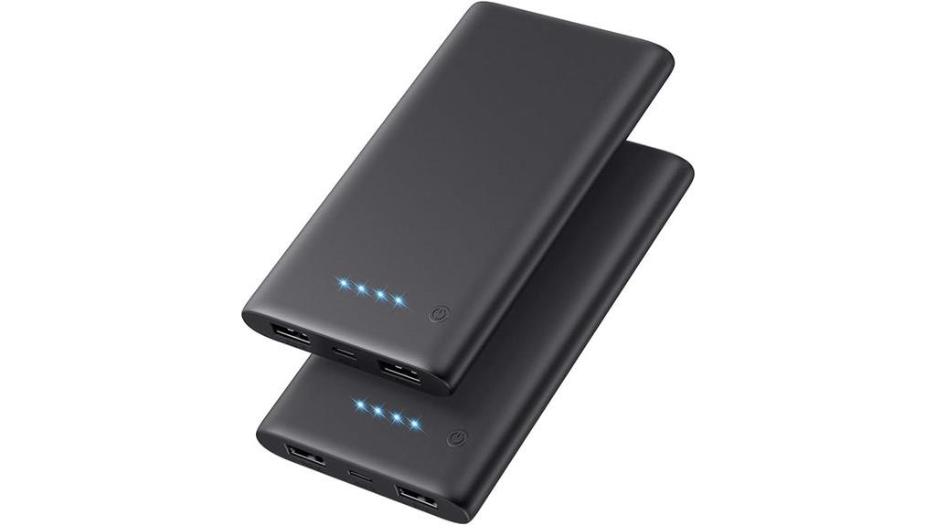 dual 10000mah portable chargers