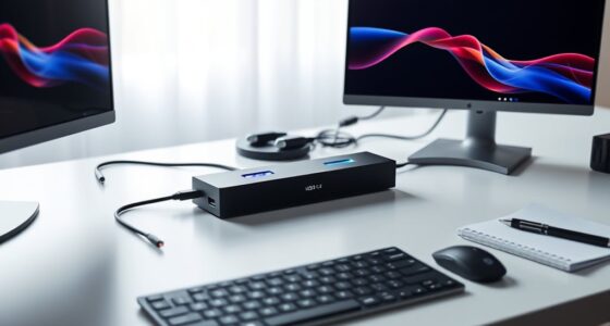 dual 4k usb c docks