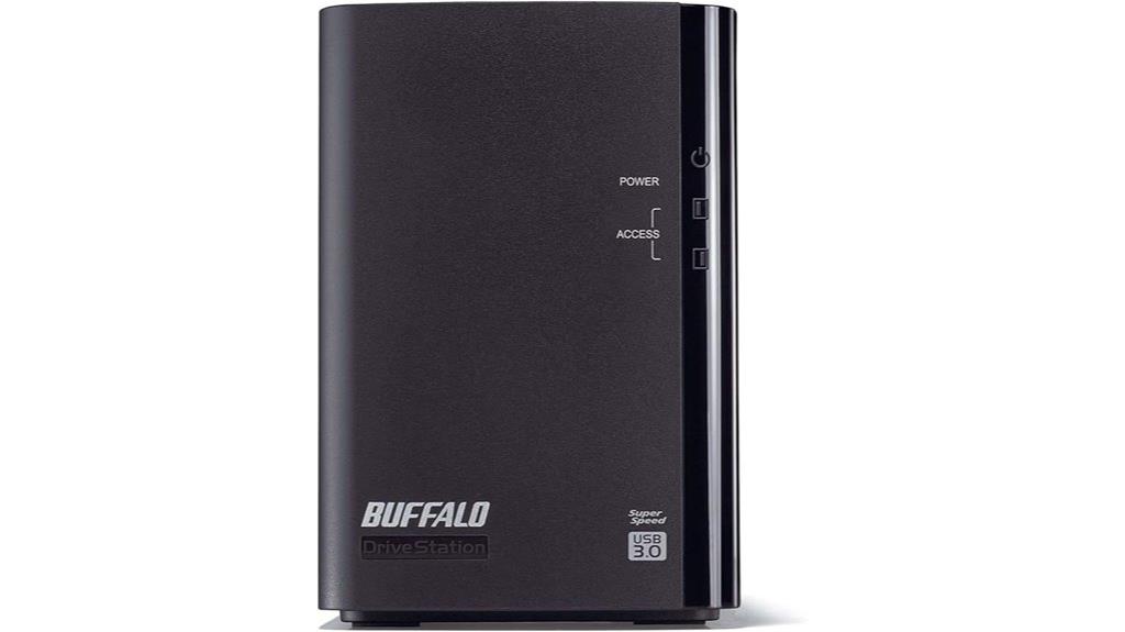 dual bay external hard drive