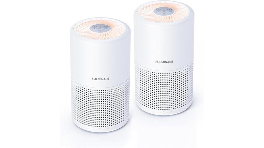 dual bedroom air purifiers
