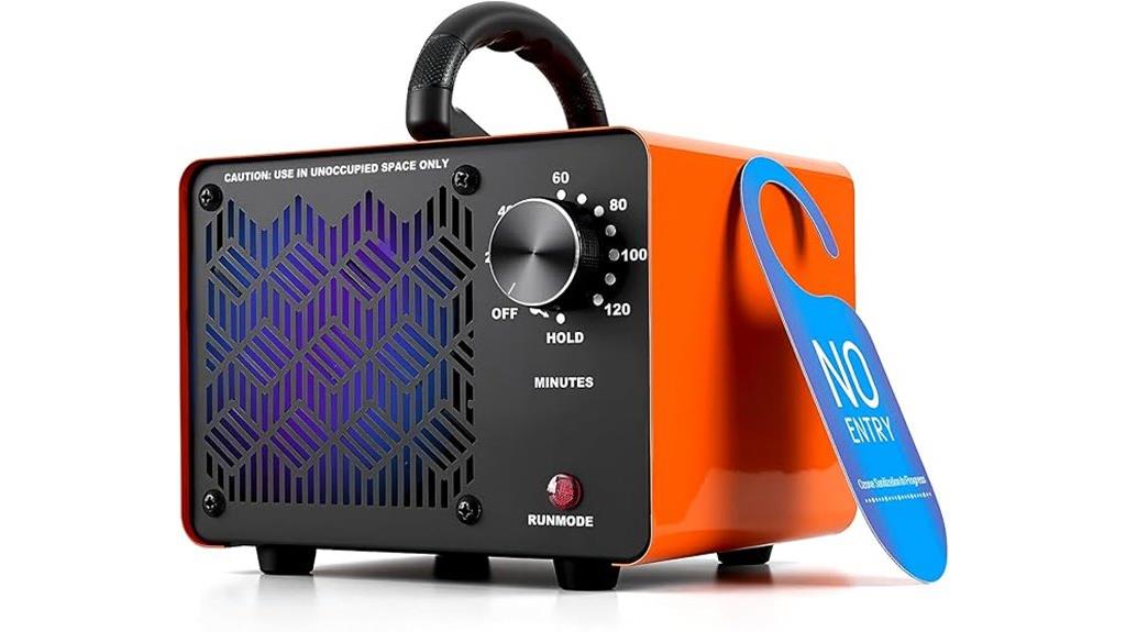 dual fan ozone generator