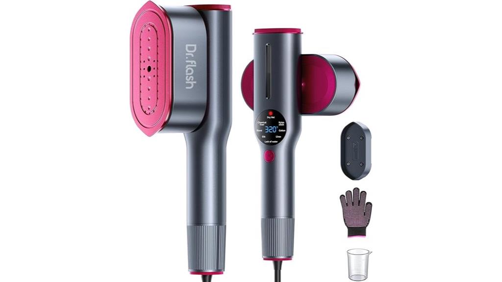 dual function clothes steamer