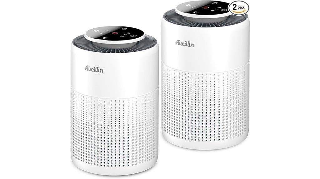 dual home hepa purifiers