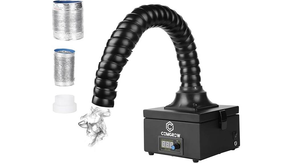 dual purpose smoke extractor