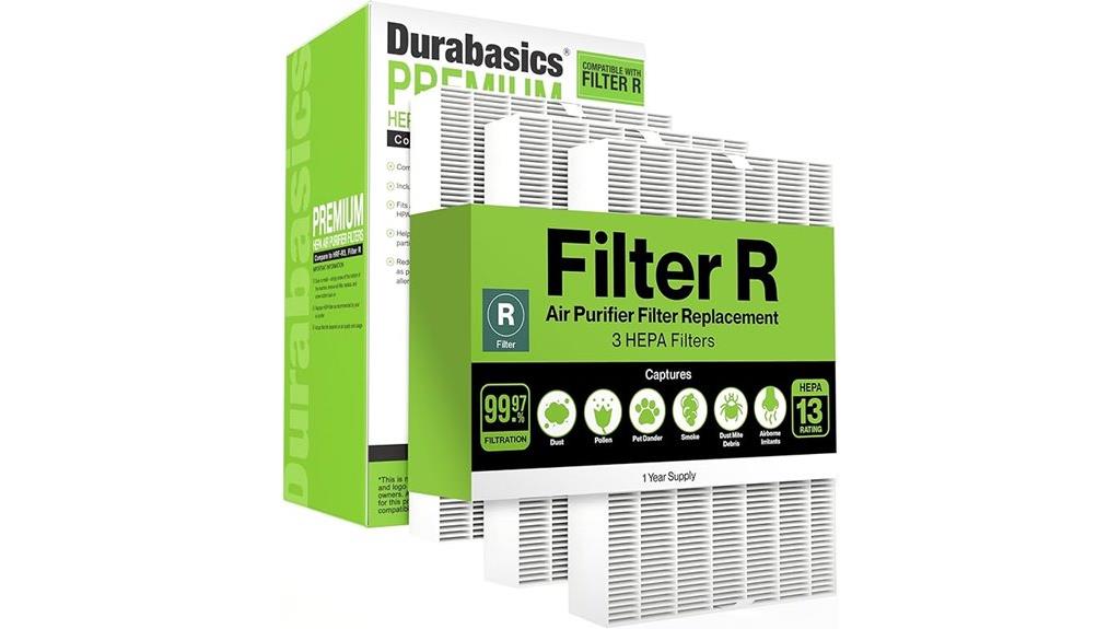 durabasics hepa filter pack