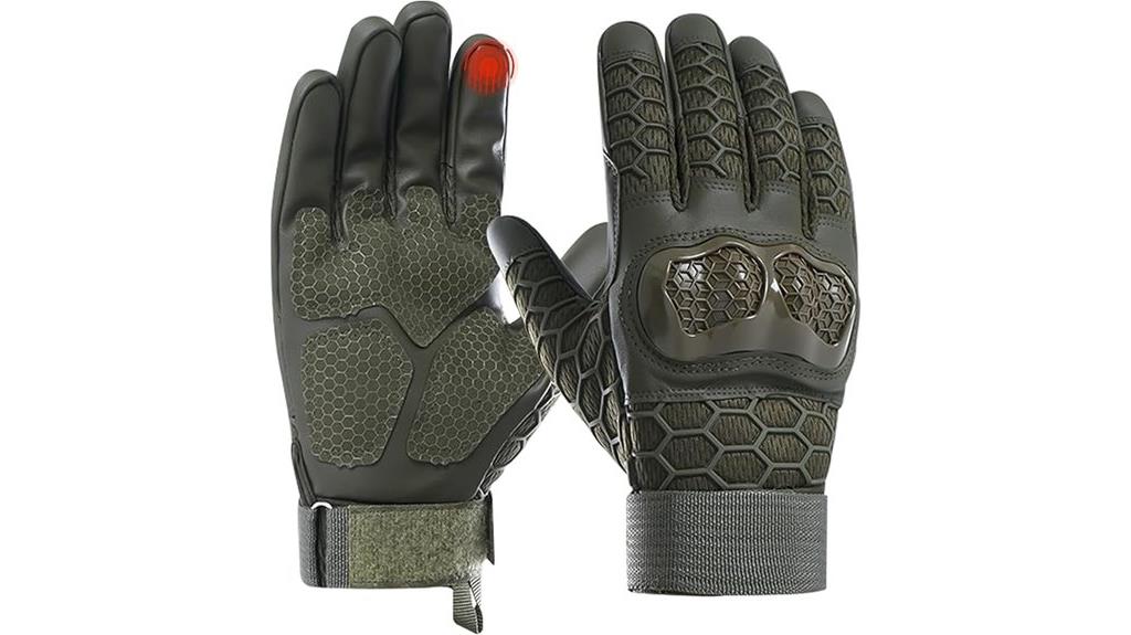 durable tactical motorcycle gloves