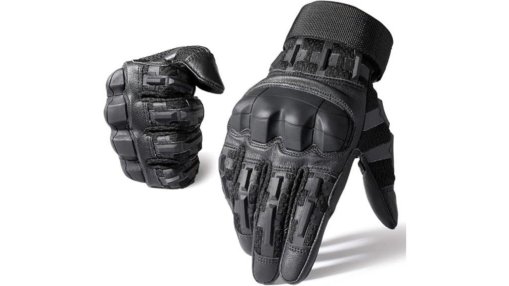 durable tactical rubber gloves
