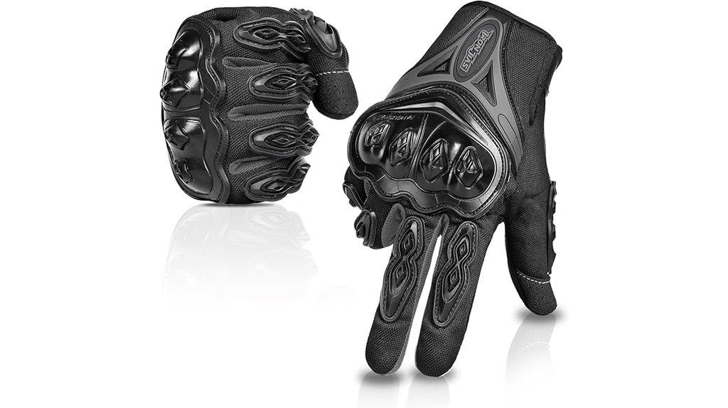 durable touchscreen motorcycle gloves