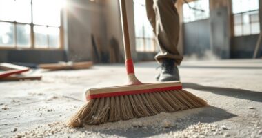 dust control during construction