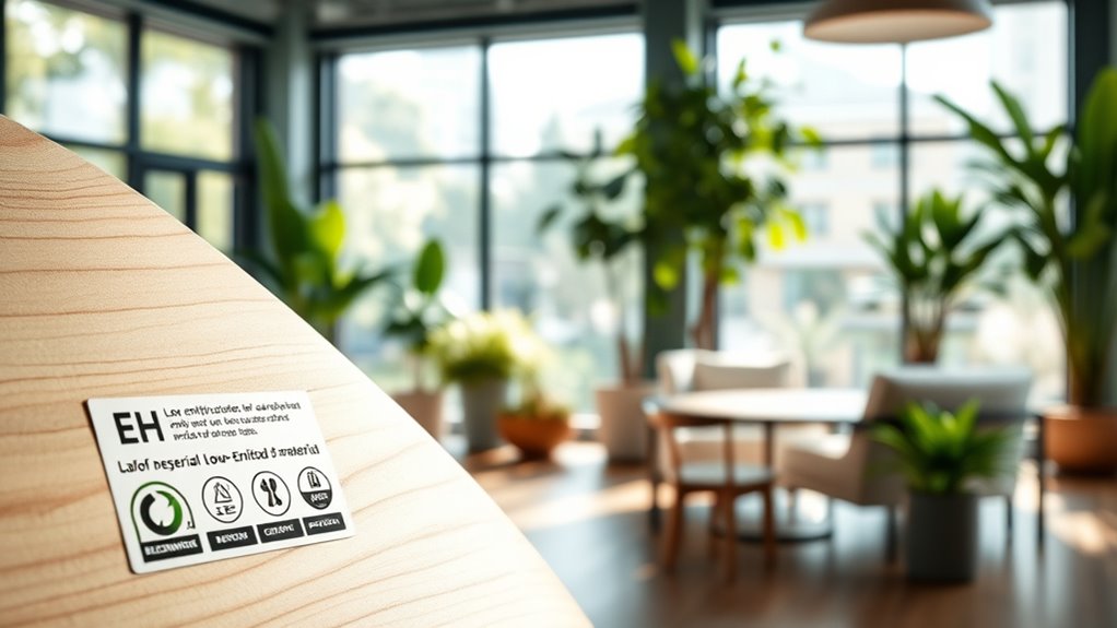 earn leed low emission points