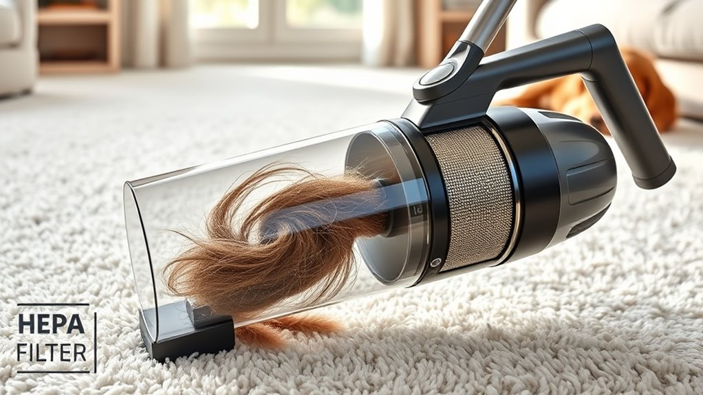 effective pet hair cleaning