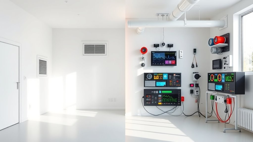 efficient airtight pollutant controlled ventilation