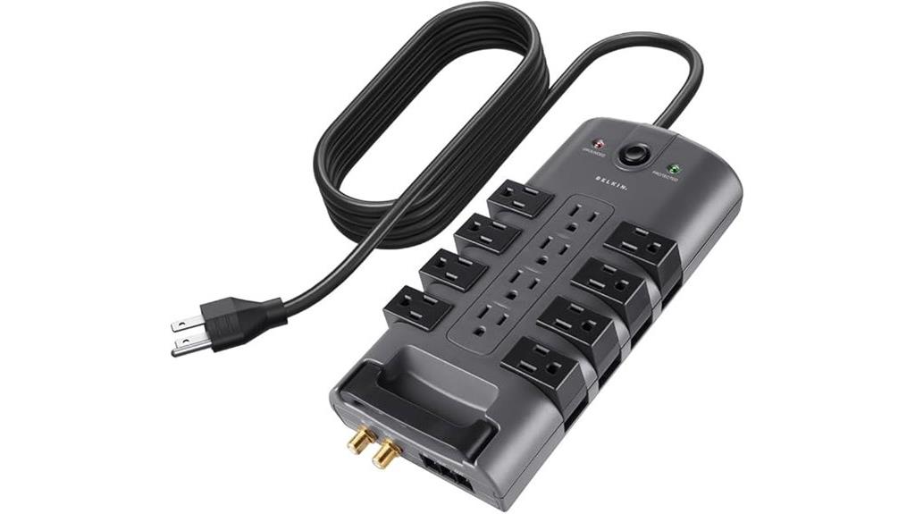 eight outlet surge strip