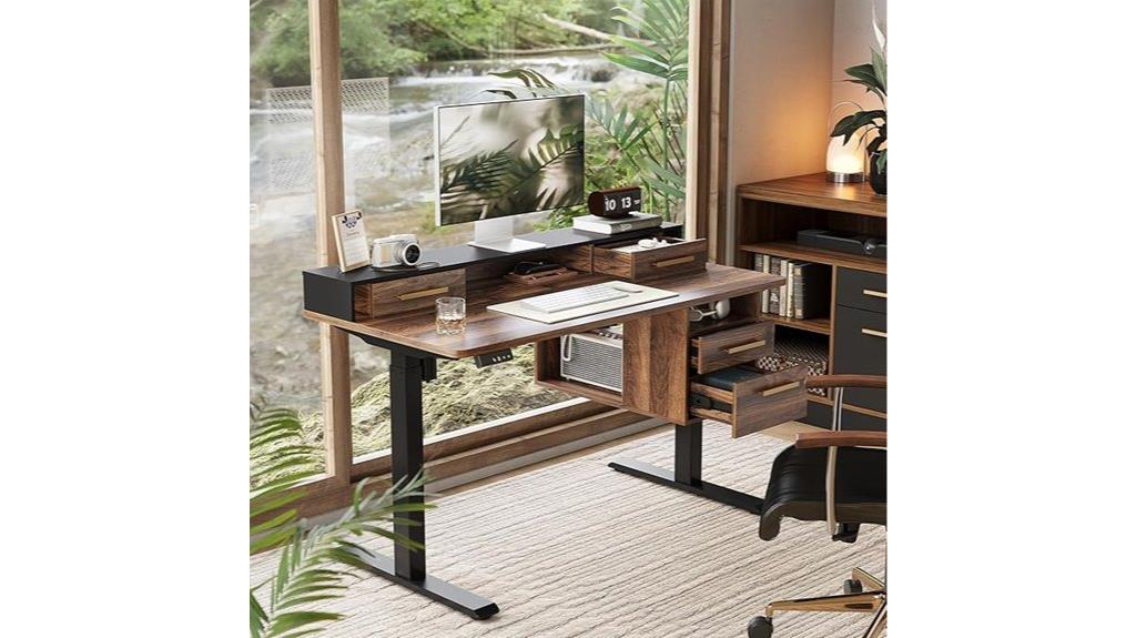 electric adjustable desk
