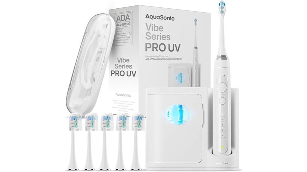 electric toothbrush with uv sanitizing