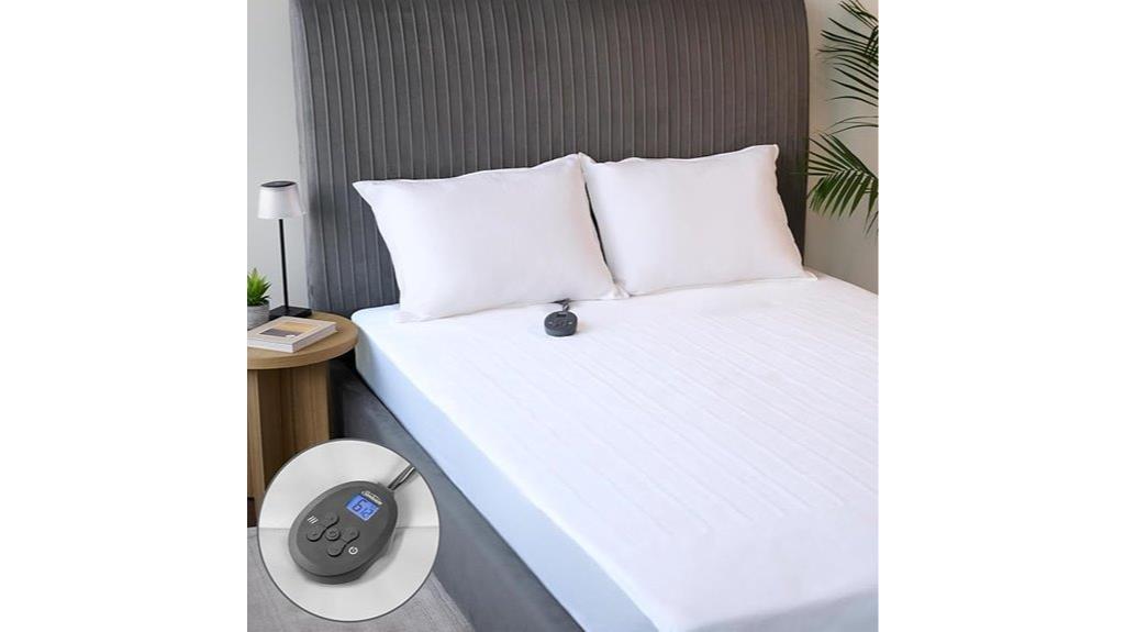 electric twin heated mattress