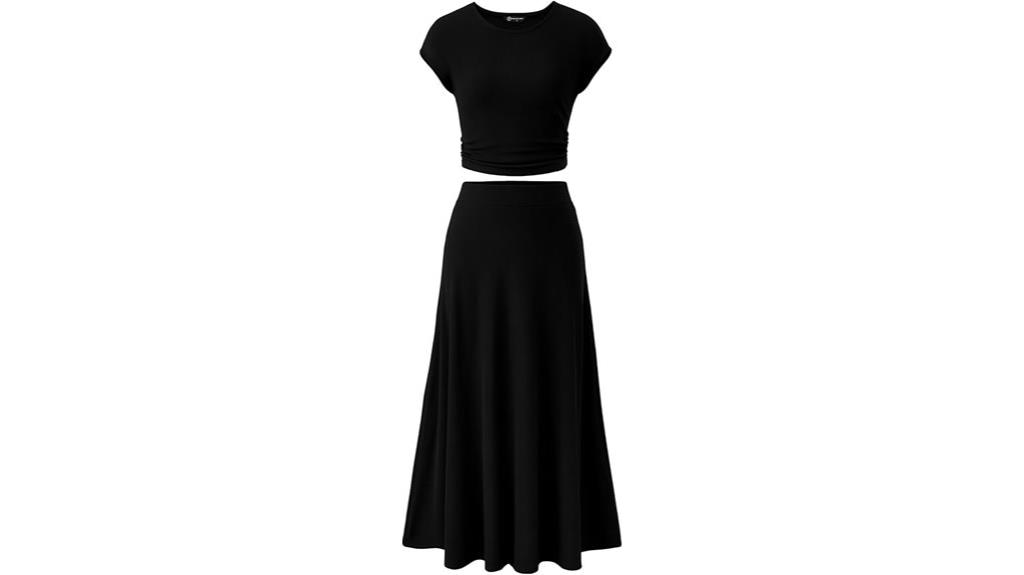 elegant women s skirt set