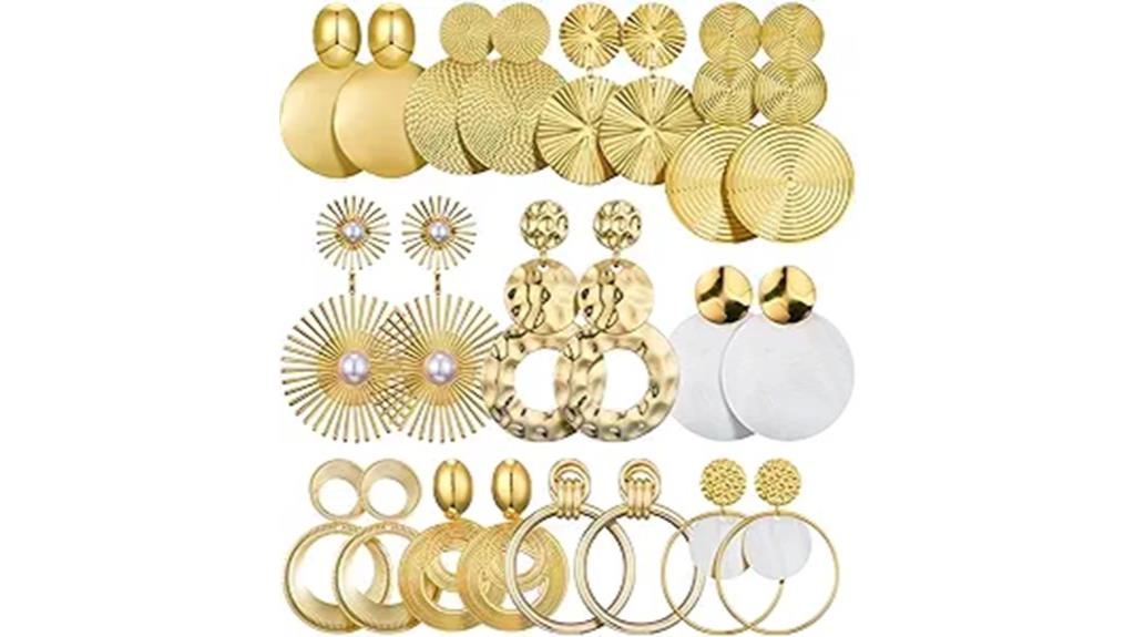 eleven stylish drop earrings