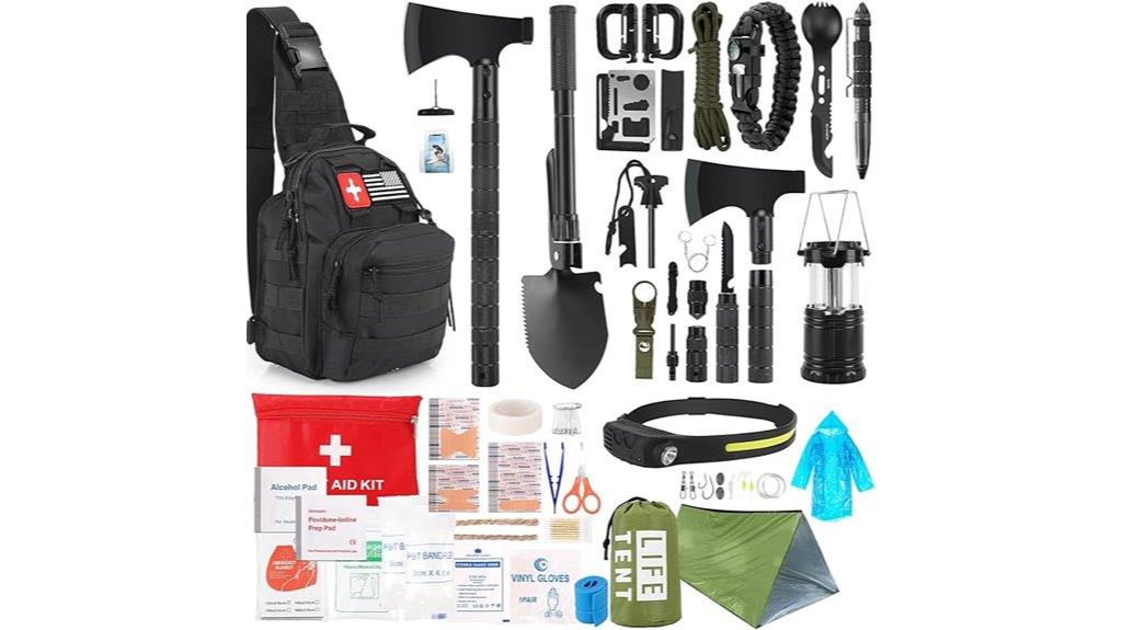 emergency survival gear set