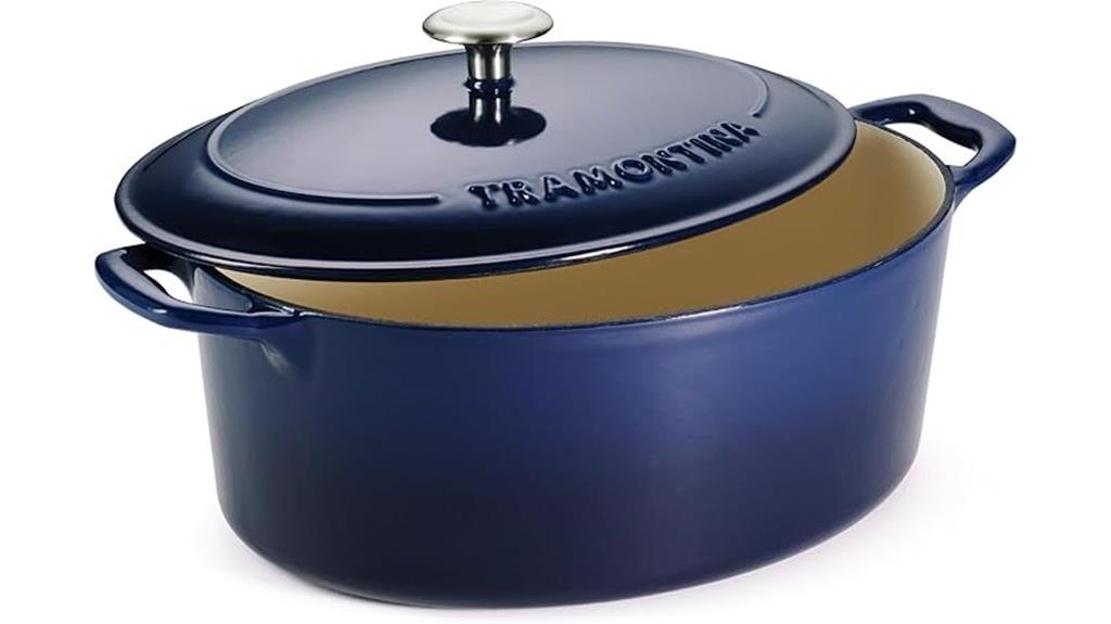 enameled 7 quart dutch oven