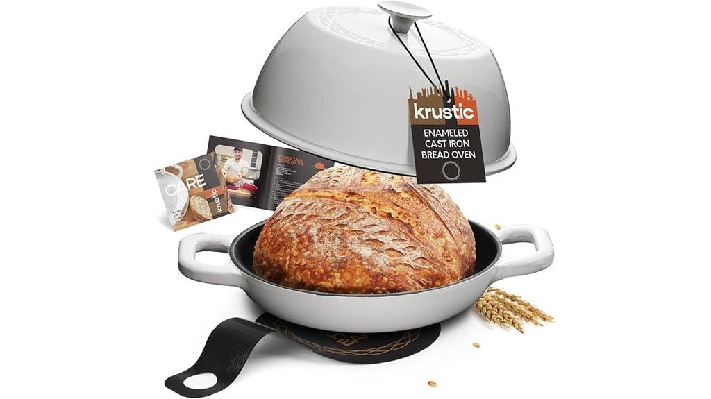 enameled dutch oven 6 qt