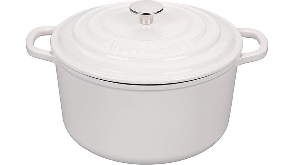 enamelled iron dutch oven