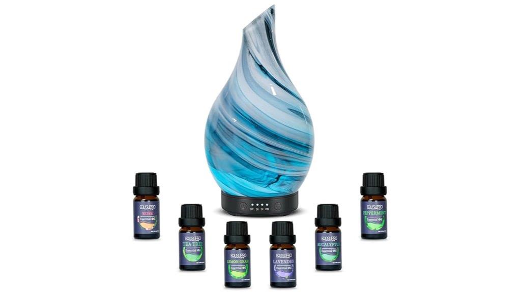 essential oils diffuser set