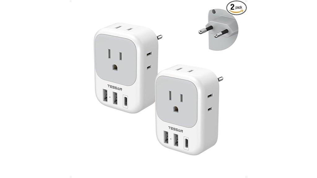 european plug adapter pack