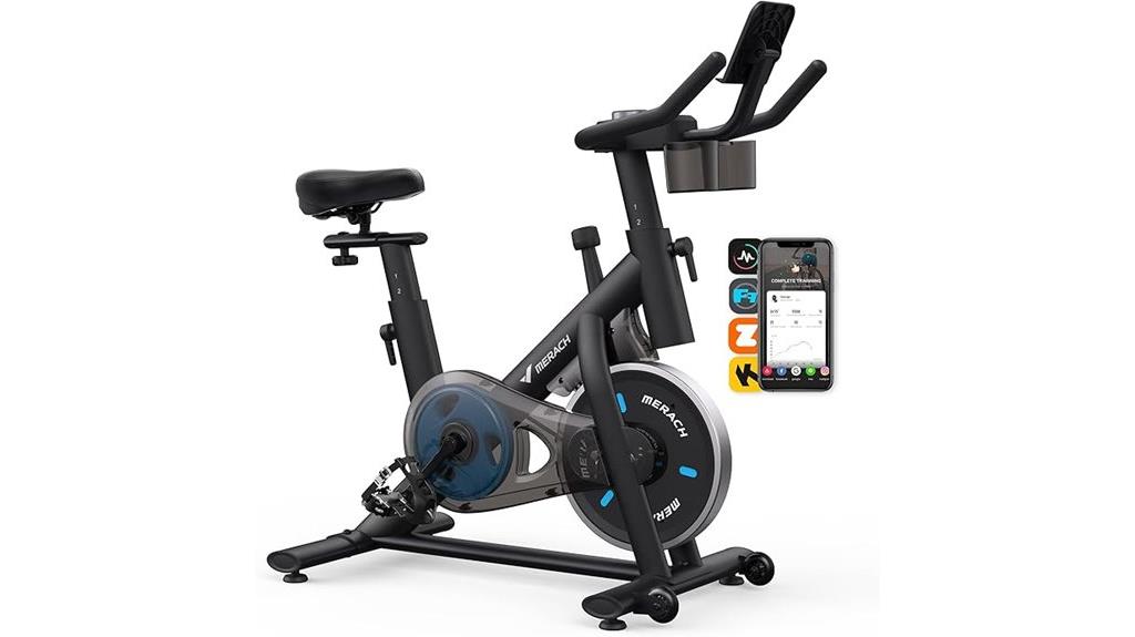 exercise bike with app