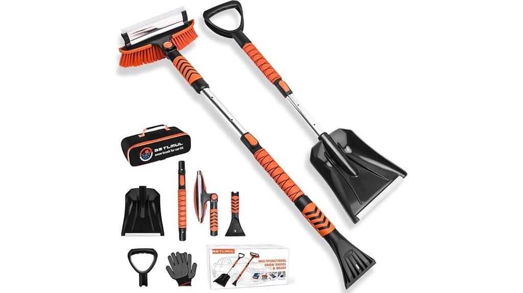 extendable car snow removal kit