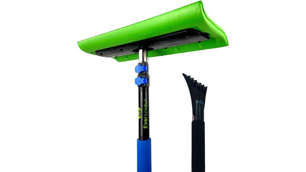extendable snow rake tool