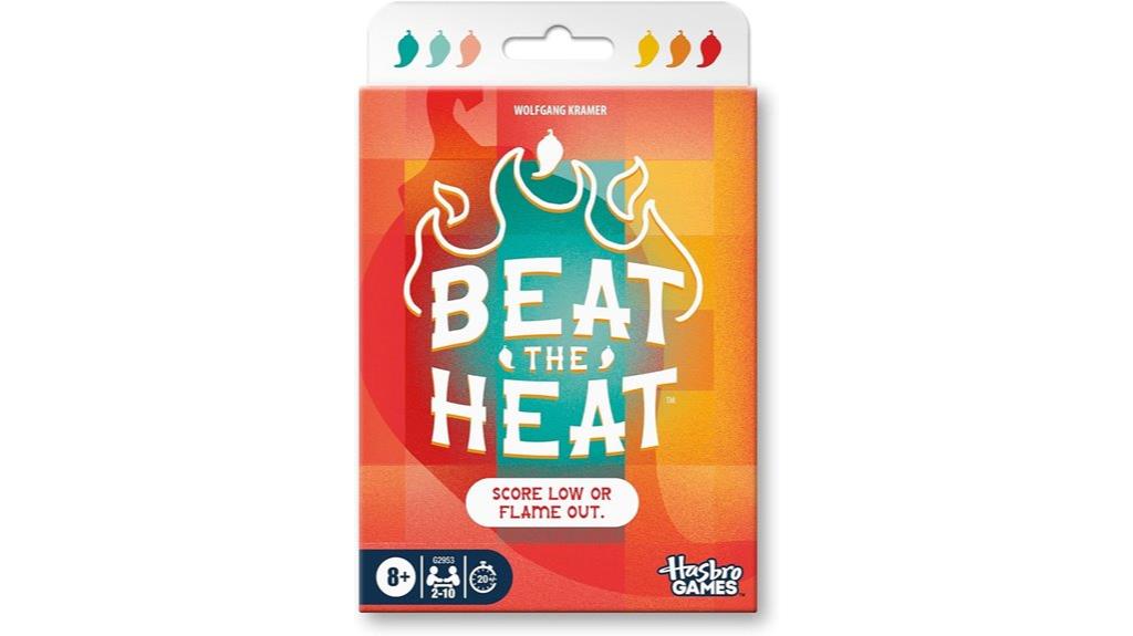 family heat beating card game