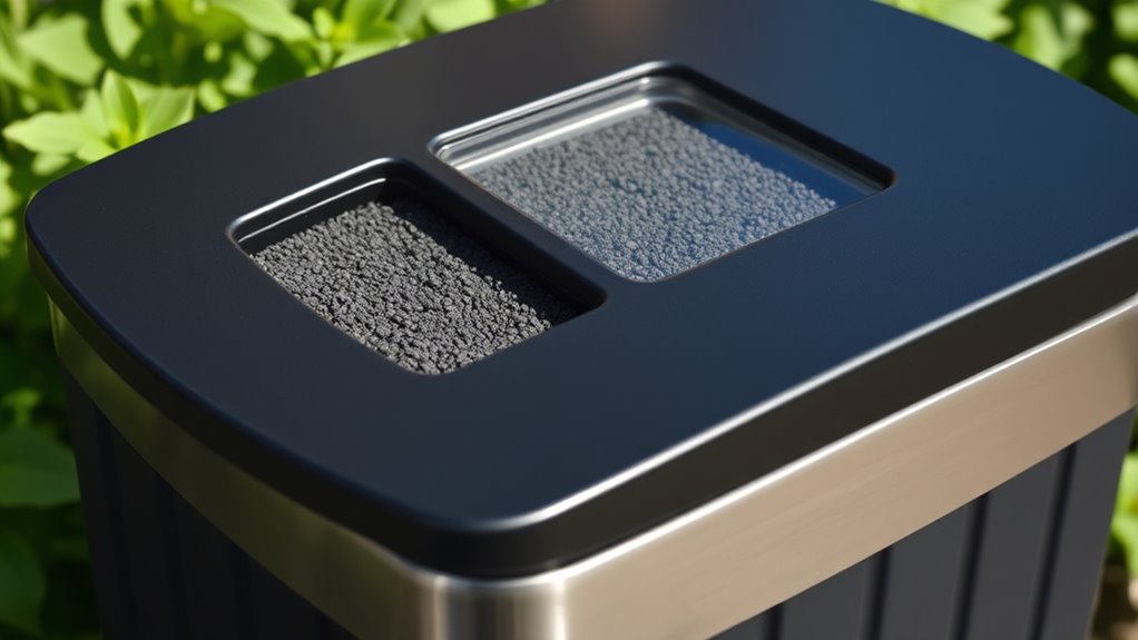 filter size odor absorption