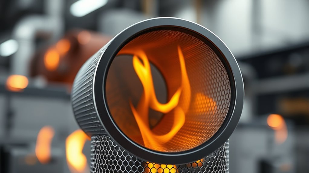 fire resistant air filter standards