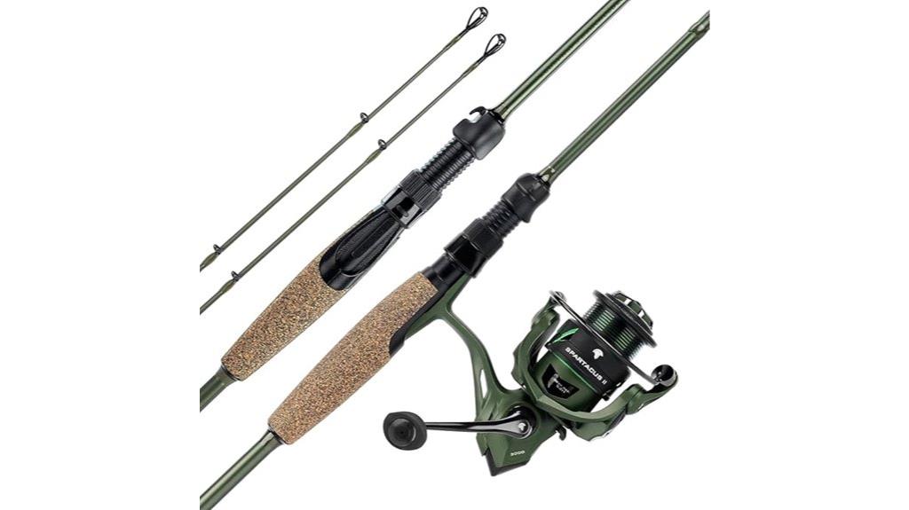 fishing rod and reel combo