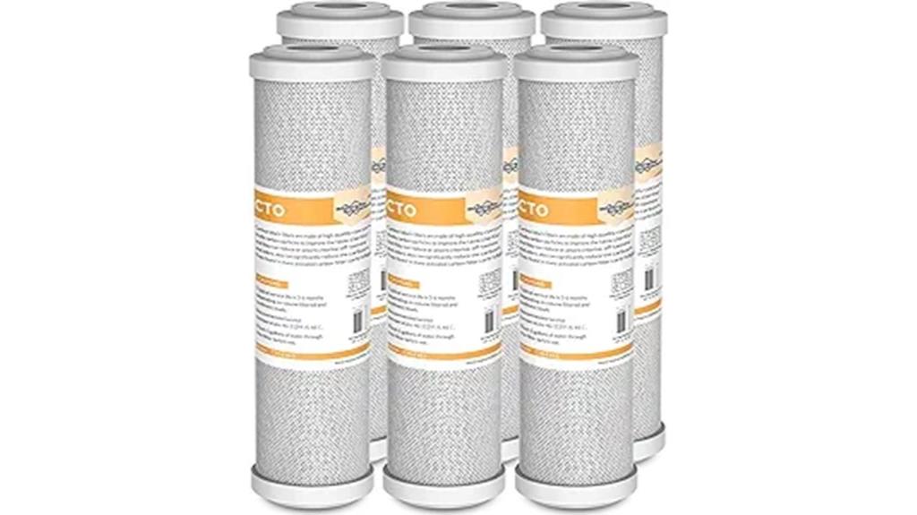 five micron carbon filter