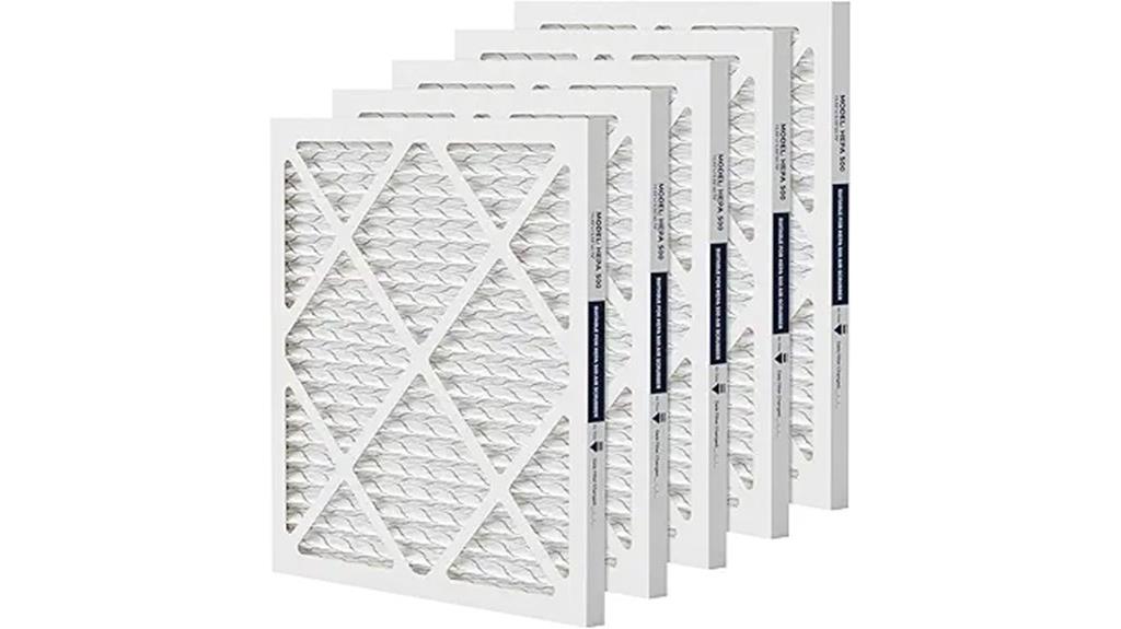 five pack hepa filters