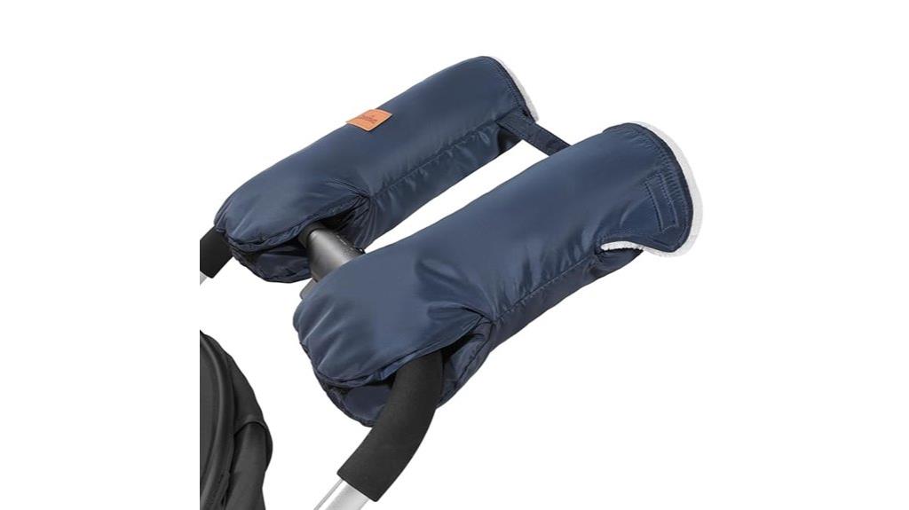 fleece lined stroller gloves