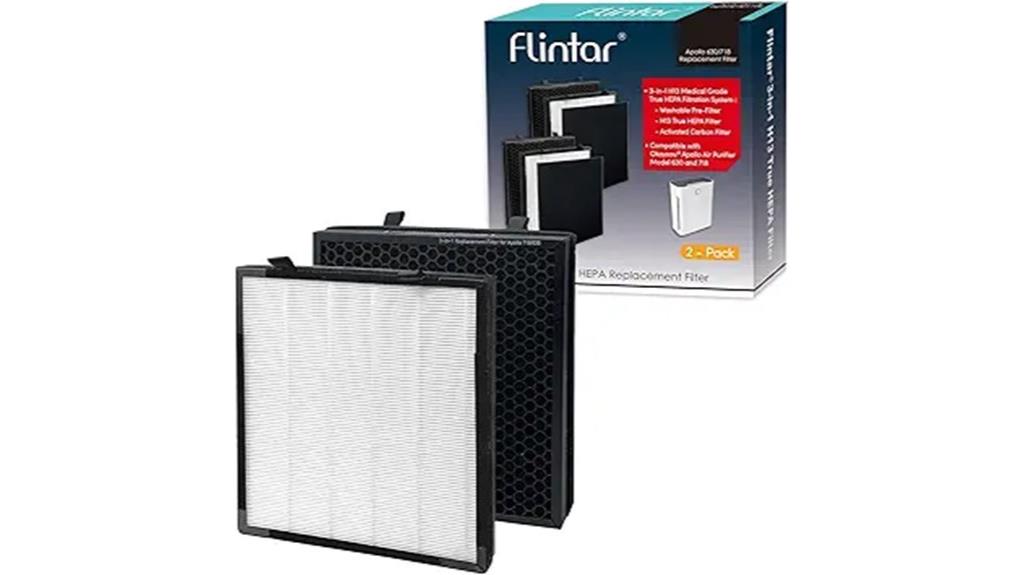flintar hepa filter pack